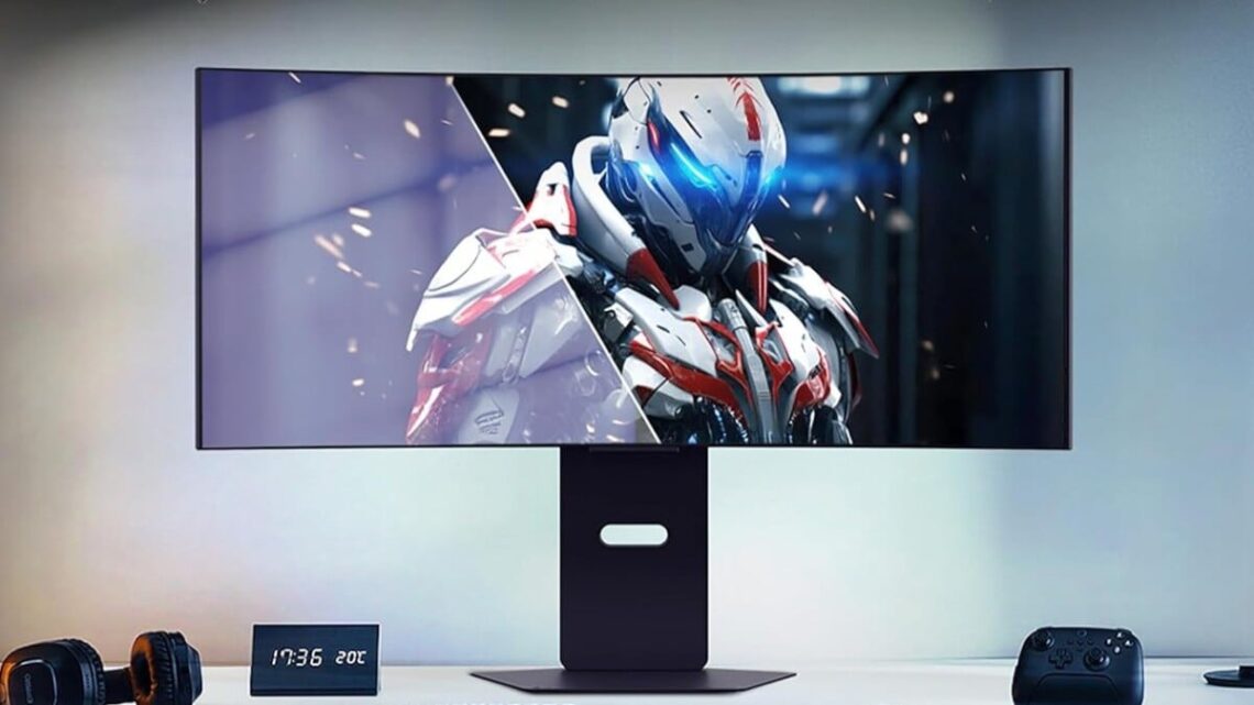 Monitor gaming LG Ultragear OLED GX9 45 inci dengan diskon