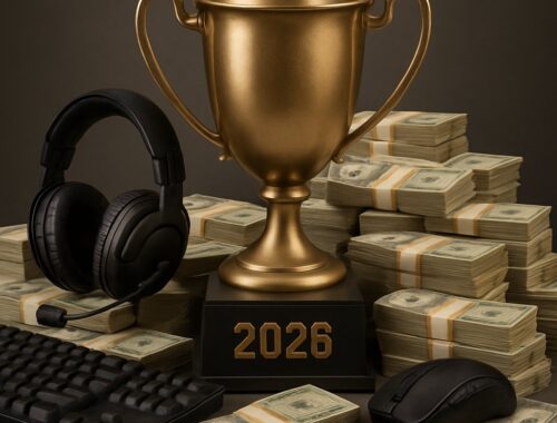 Ilustrasi Hadiah Turnamen Esports 2026 Terbesar di Zeusbola