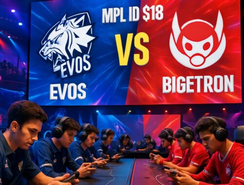 Ilustrasi Zeusbola: Jadwal MPL ID S18, EVOS vs Bigetron